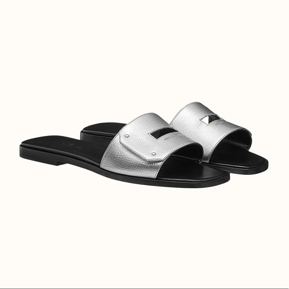 HERMES Calfskin View Sandals - Full Set - Picture 7 of 10